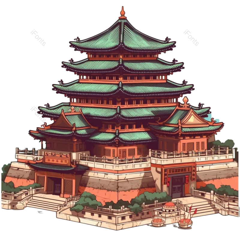 节日图片,元素元素,宫殿PNG,建筑免抠素材